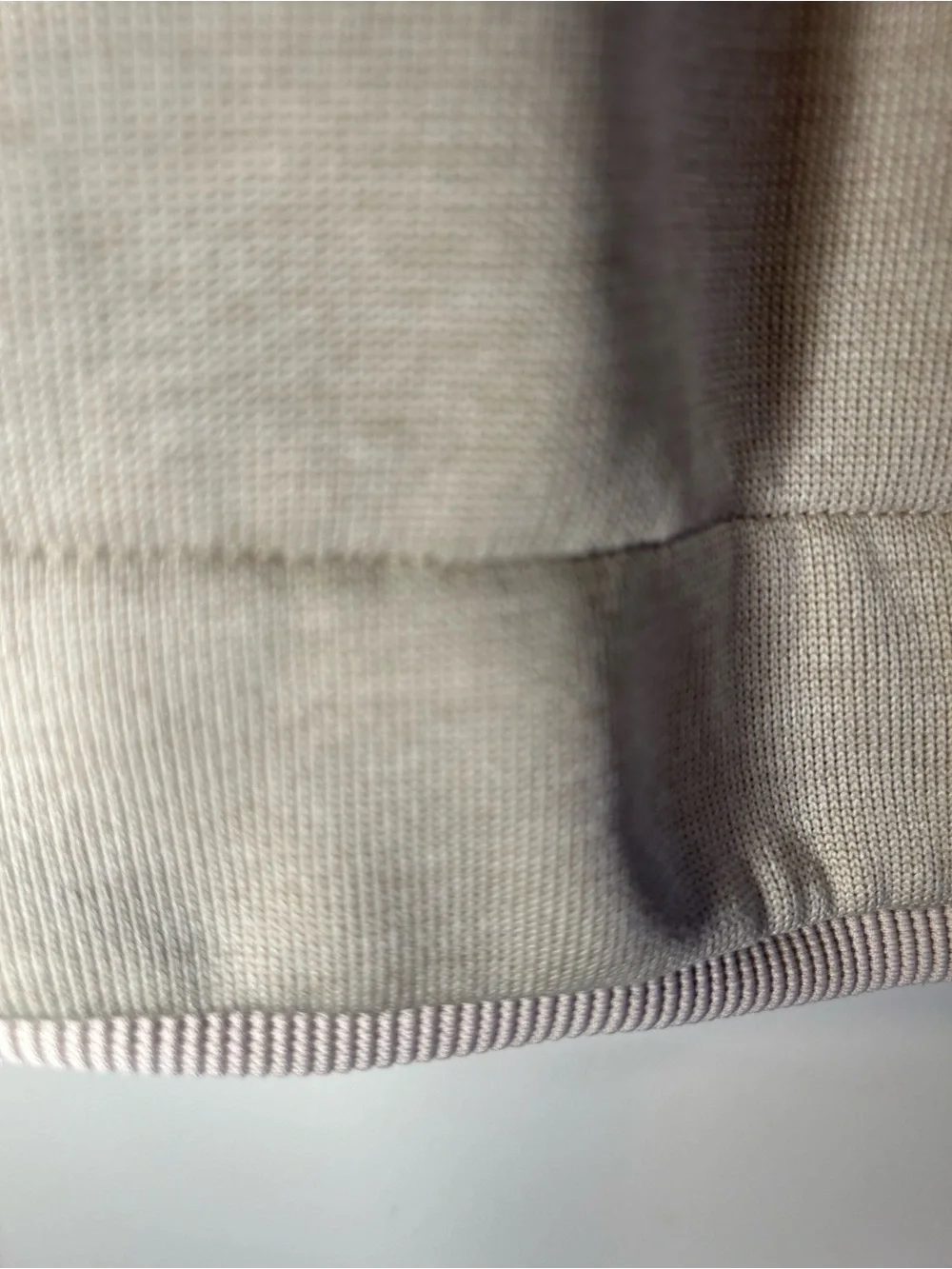 Under Armour Men's Beige Quarter-Zip Sweatshirt Pullover Coldgear 2XL